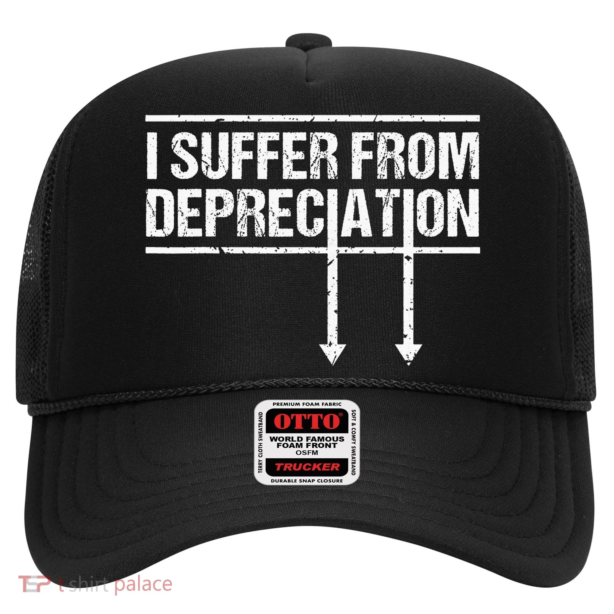 I Suffer from Depreciation Funny Accountant Tax Pun Hat
