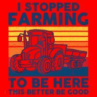 I Stopped Farming To Be Here This Better Be Good Santa Hat thumb 1