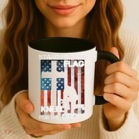 I Stand For The Flag And Kneel For The Cross Meaningful Gift Coffee Mug thumb 3