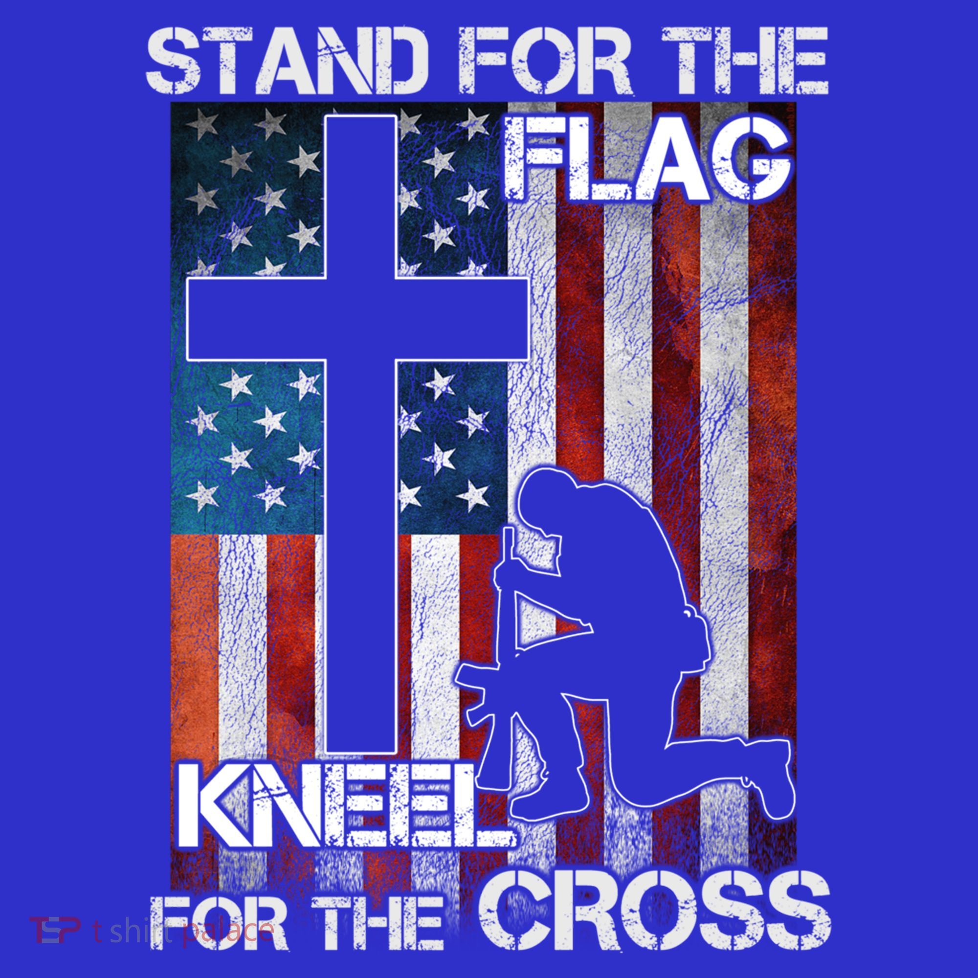 I Stand For The Flag And Kneel For The Cross Meaningful Gift Women's Tank Top