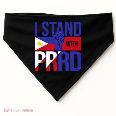 I Stand For Duterte Vintage Free Duterte USA-Made Doggie Bandana