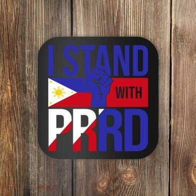 I Stand For Duterte Vintage Free Duterte Coaster