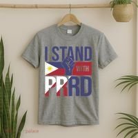 I Stand For Duterte Vintage Free Duterte T-Shirt thumb 2