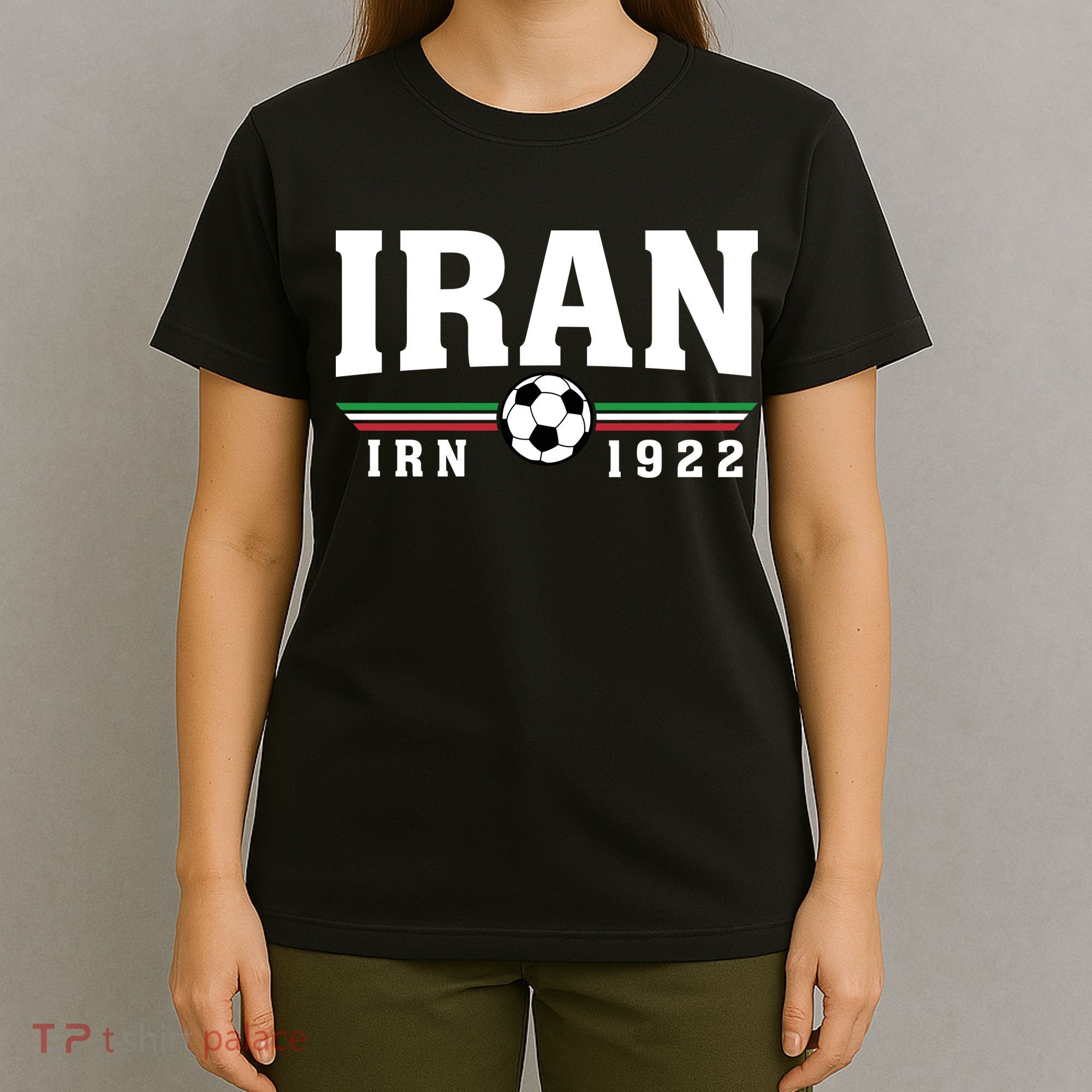 Iran Soccer Fan Vintage 1922 Tribute T-Shirt