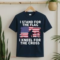 I Stand For The Flag Memorial Day For 4th Of July T-Shirt thumb 2