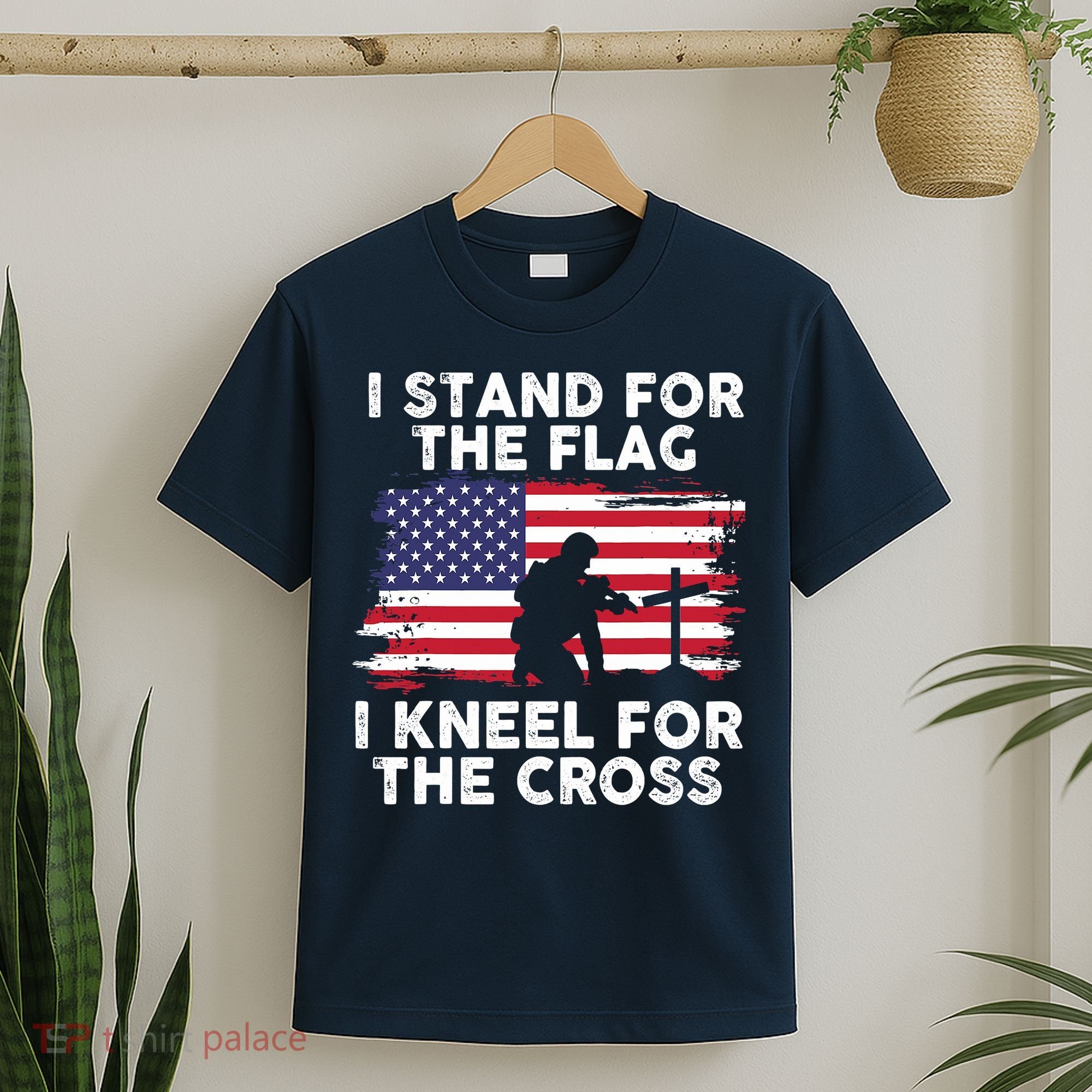 I Stand For The Flag Memorial Day For 4th Of July T-Shirt
