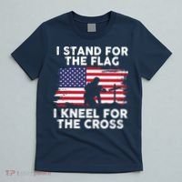 I Stand For The Flag Memorial Day For 4th Of July T-Shirt thumb 5