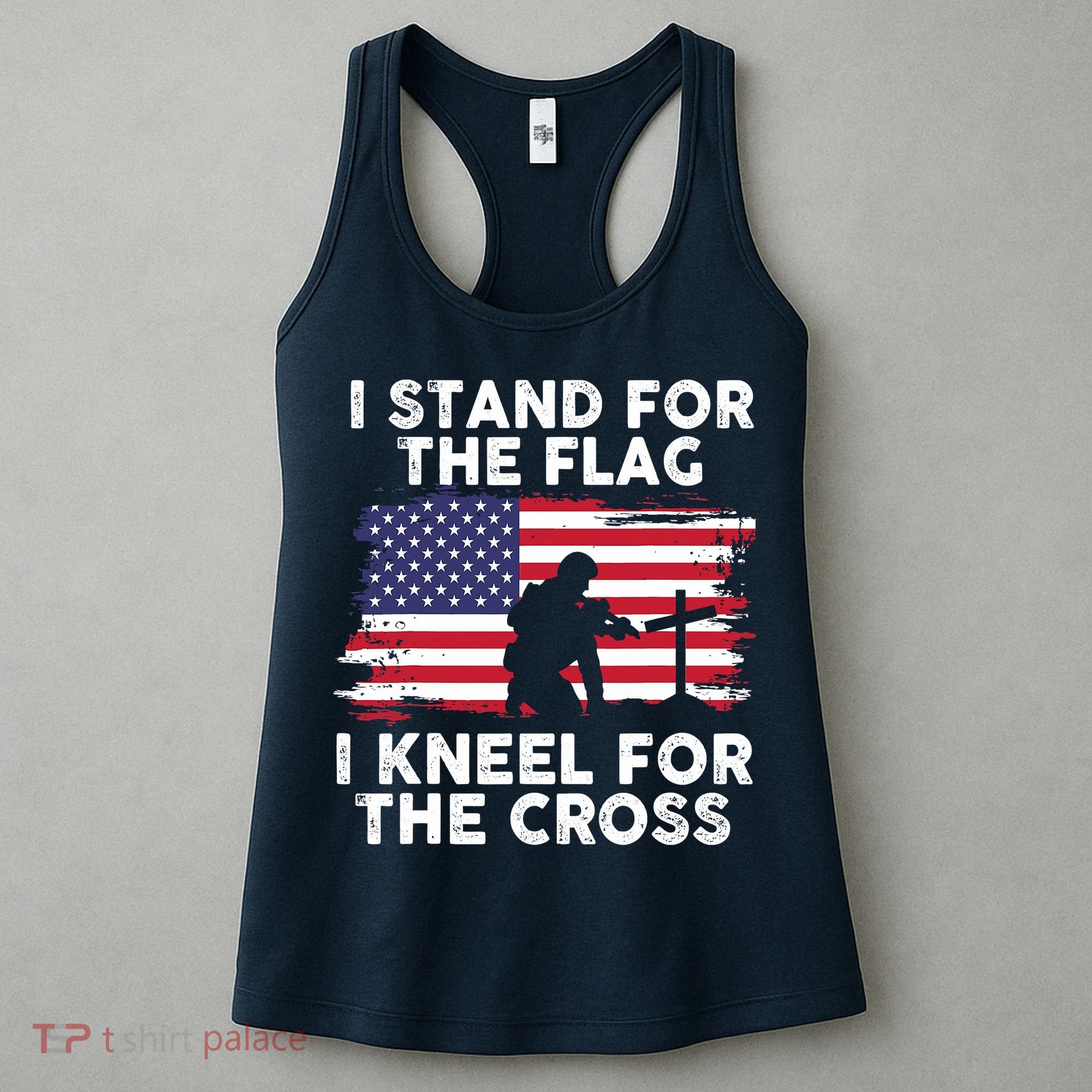 I Stand For The Flag Memorial Day For 4th Of July Women's Tank Top