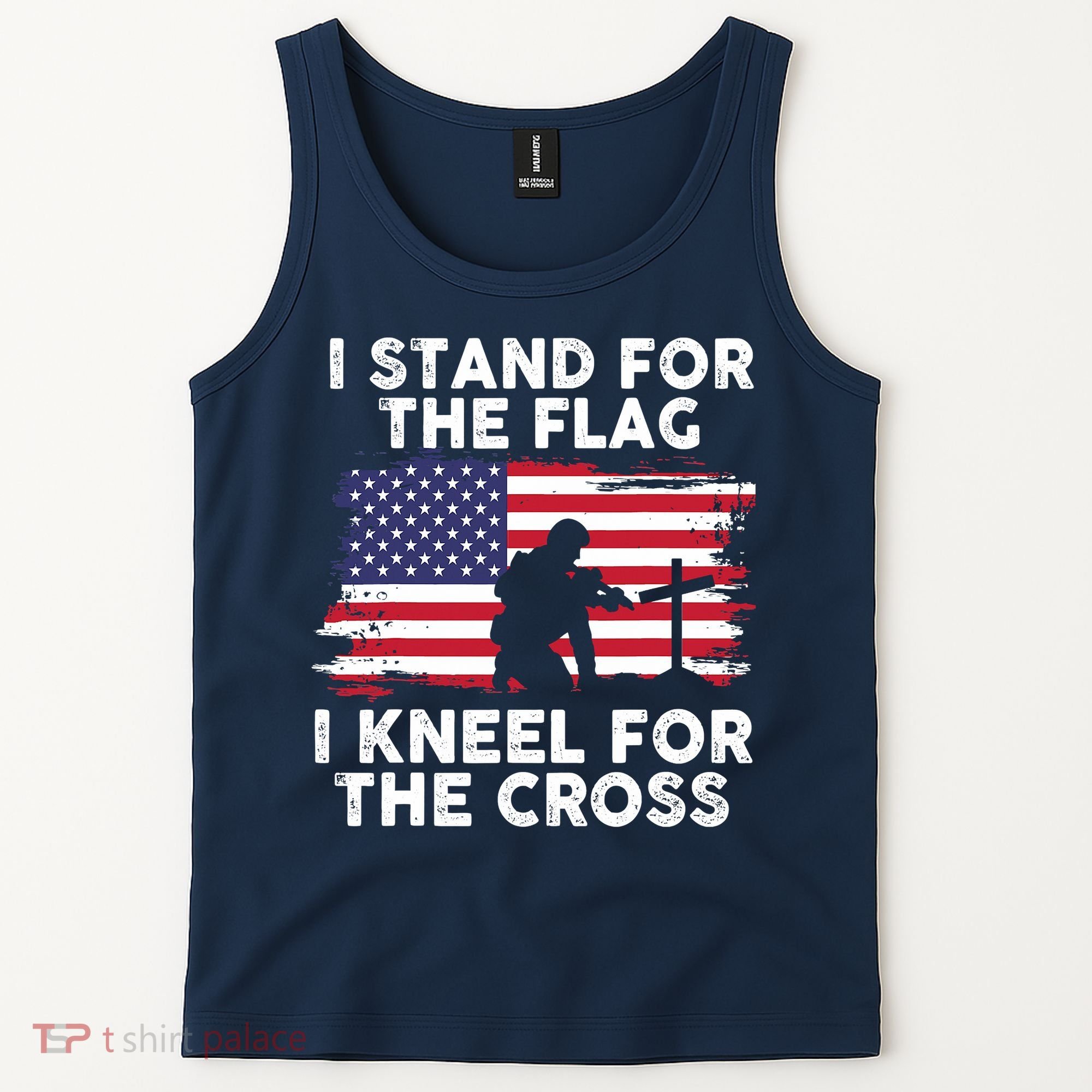 I Stand For The Flag Memorial Day For 4th Of July Tank Top