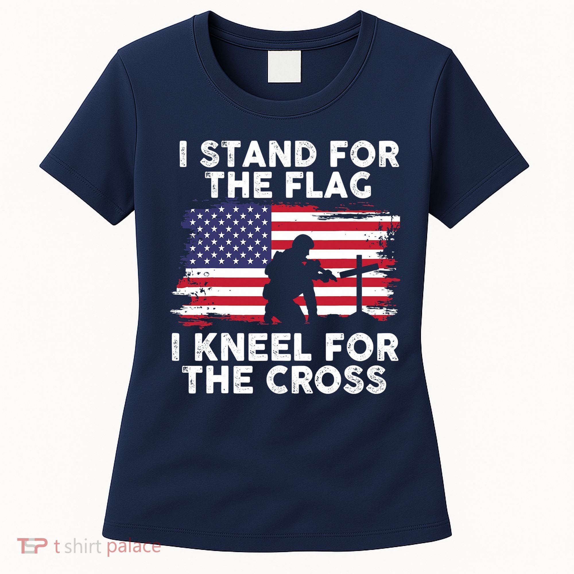 I Stand For The Flag Memorial Day For 4th Of July Women's T-Shirt