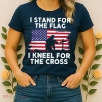I Stand For The Flag Memorial Day For 4th Of July Women's T-Shirt thumb 2