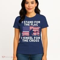 I Stand For The Flag Memorial Day For 4th Of July Women's T-Shirt thumb 4