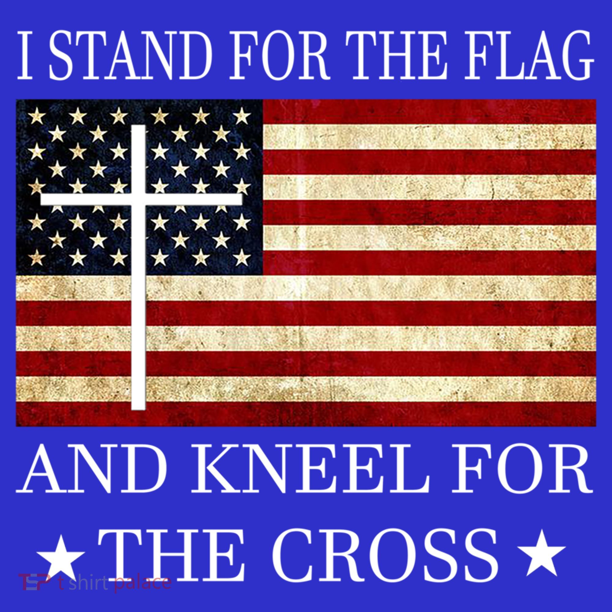 I Stand For The Flag And Kneel For The Cross Gift Women's Tank Top