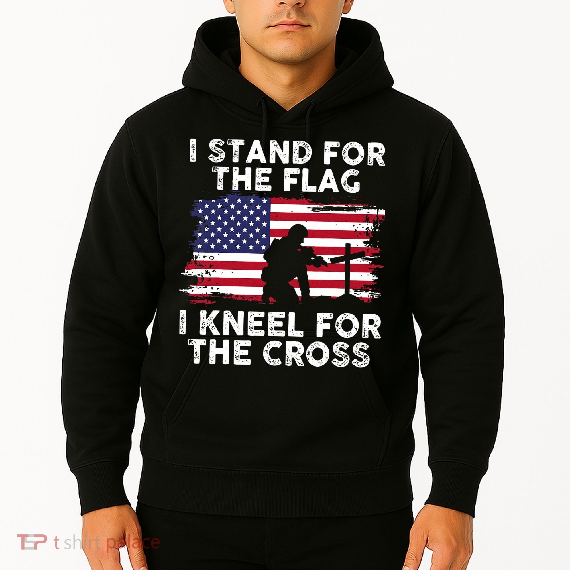 I Stand For The Flag Memorial Day Never Forget Veteran Hoodie