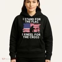 I Stand For The Flag Memorial Day Never Forget Veteran Hoodie thumb 5