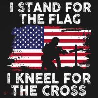I Stand For The Flag Memorial Day Never Forget Veteran Polo thumb 3