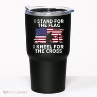 I Stand For The Flag Memorial Day Never Forget Veteran Tumbler thumb 0
