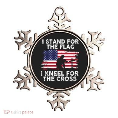I Stand For The Flag Memorial Day Never Forget Veteran Ornament