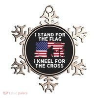 I Stand For The Flag Memorial Day Never Forget Veteran Ornament thumb 0