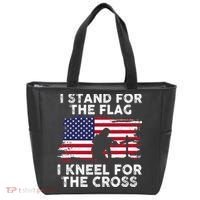 I Stand For The Flag Memorial Day Never Forget Veteran Tote Bag thumb 0