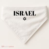 Israel Star Flag Blue Israel USA-Made Doggie Bandana thumb 0