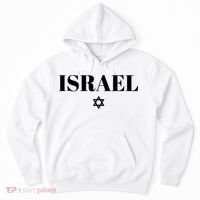 Israel Star Flag Blue Israel Hoodie thumb 0