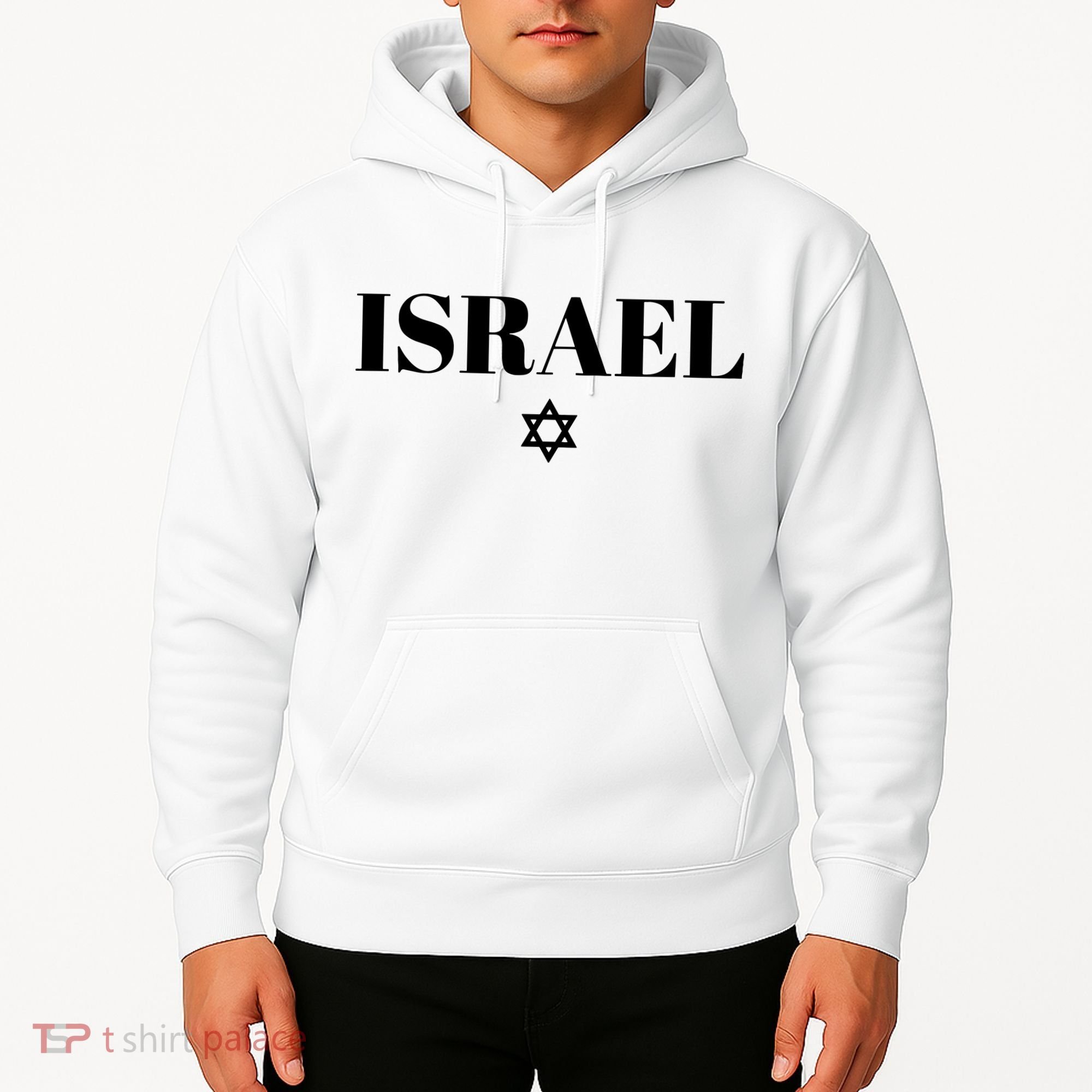Israel Star Flag Blue Israel Hoodie
