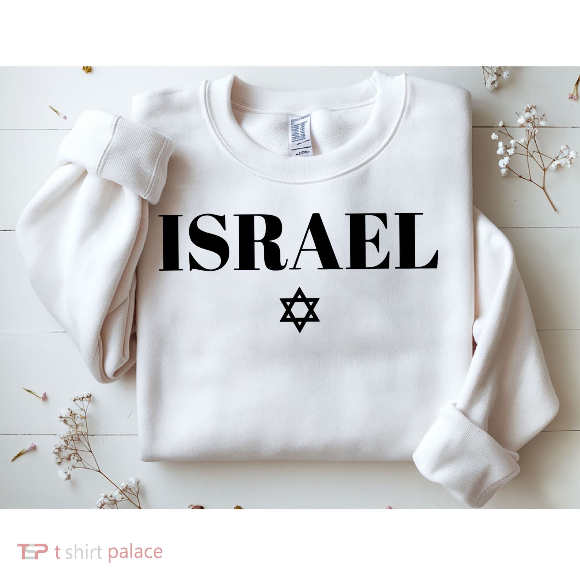 Israel Star Flag Blue Israel Sweatshirt