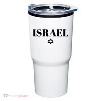 Israel Star Flag Blue Israel Tumbler thumb 0