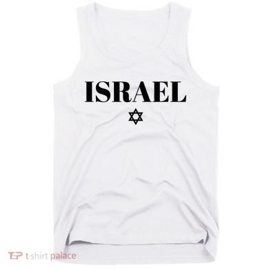 Israel Star Flag Blue Israel Tank Top
