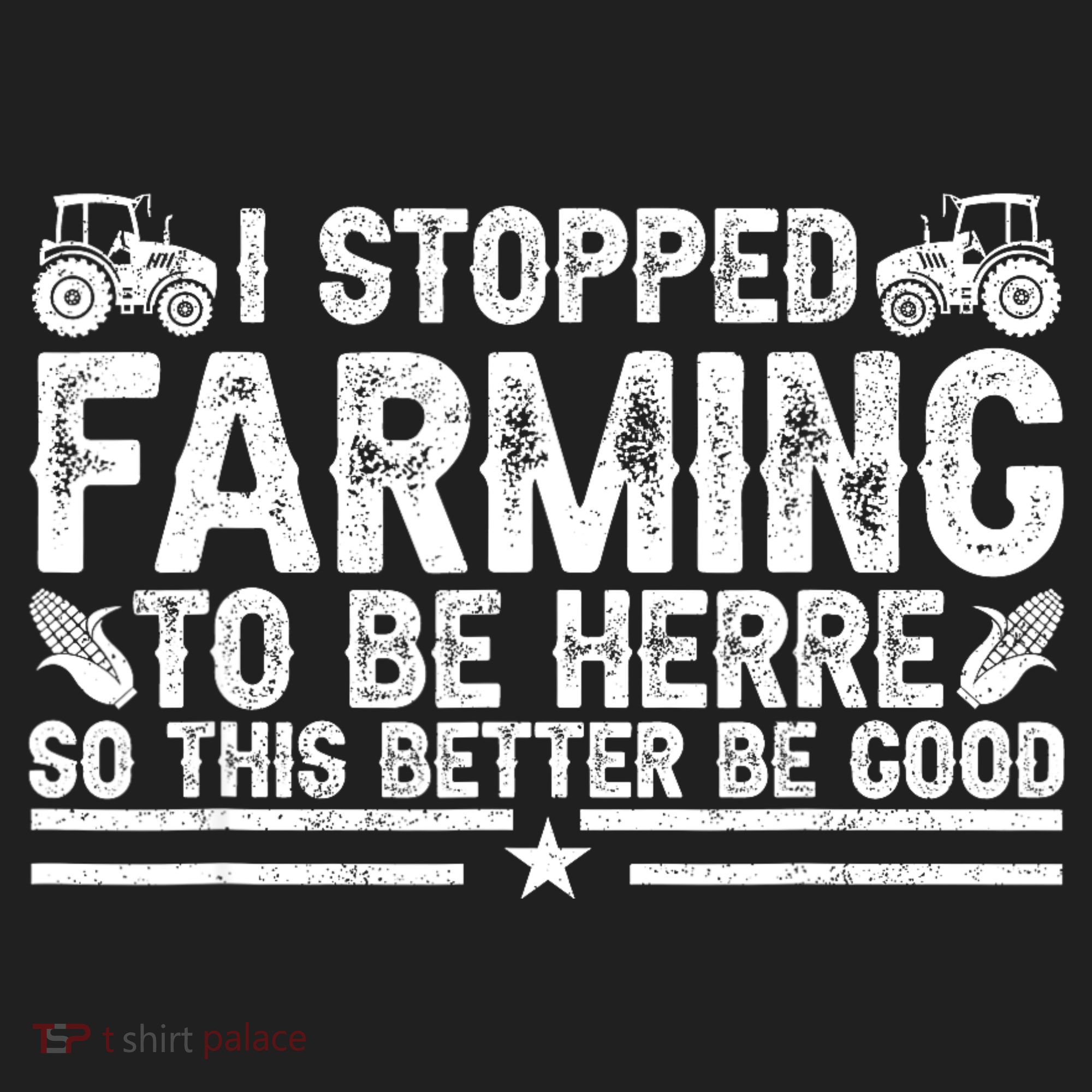I Stopped Farming To Be Here This Better Be Good Hat