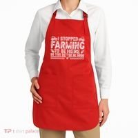 I Stopped Farming To Be Here This Better Be Good Apron thumb 2