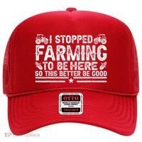I Stopped Farming To Be Here This Better Be Good Hat thumb 0