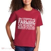 I Stopped Farming To Be Here This Better Be Good Kids T-Shirt thumb 2