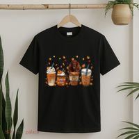 Irish Setter Fall Pumpkin Spice Latte Mug T-Shirt thumb 2