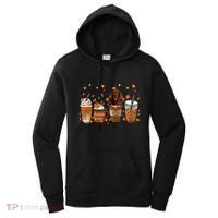 Irish Setter Fall Pumpkin Spice Latte Mug Women's Hoodie thumb 0