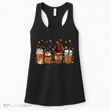 Irish Setter Fall Pumpkin Spice Latte Mug Women's Tank Top