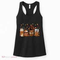 Irish Setter Fall Pumpkin Spice Latte Mug Women's Tank Top thumb 0