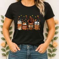 Irish Setter Fall Pumpkin Spice Latte Mug Women's T-Shirt thumb 2