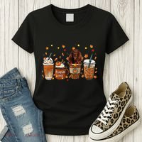 Irish Setter Fall Pumpkin Spice Latte Mug Women's T-Shirt thumb 3