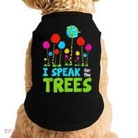 I Speak For Trees Earth Day Save Earth Inspiration Hippie Doggie Tank thumb 0
