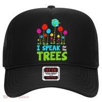 I Speak For Trees Earth Day Save Earth Inspiration Hippie Hat thumb 0