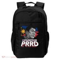 I Stand for PRRD Supporter Digong Duterte Philippine DU30 Backpack thumb 0