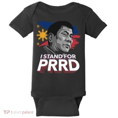 I Stand for PRRD Supporter Digong Duterte Philippine DU30 Baby Bodysuit