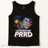 I Stand for PRRD Supporter Digong Duterte Philippine DU30 Tank Top thumb 2