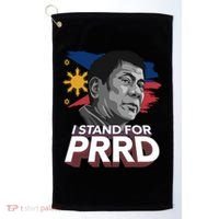 I Stand for PRRD Supporter Digong Duterte Philippine DU30 Golf Towel thumb 0