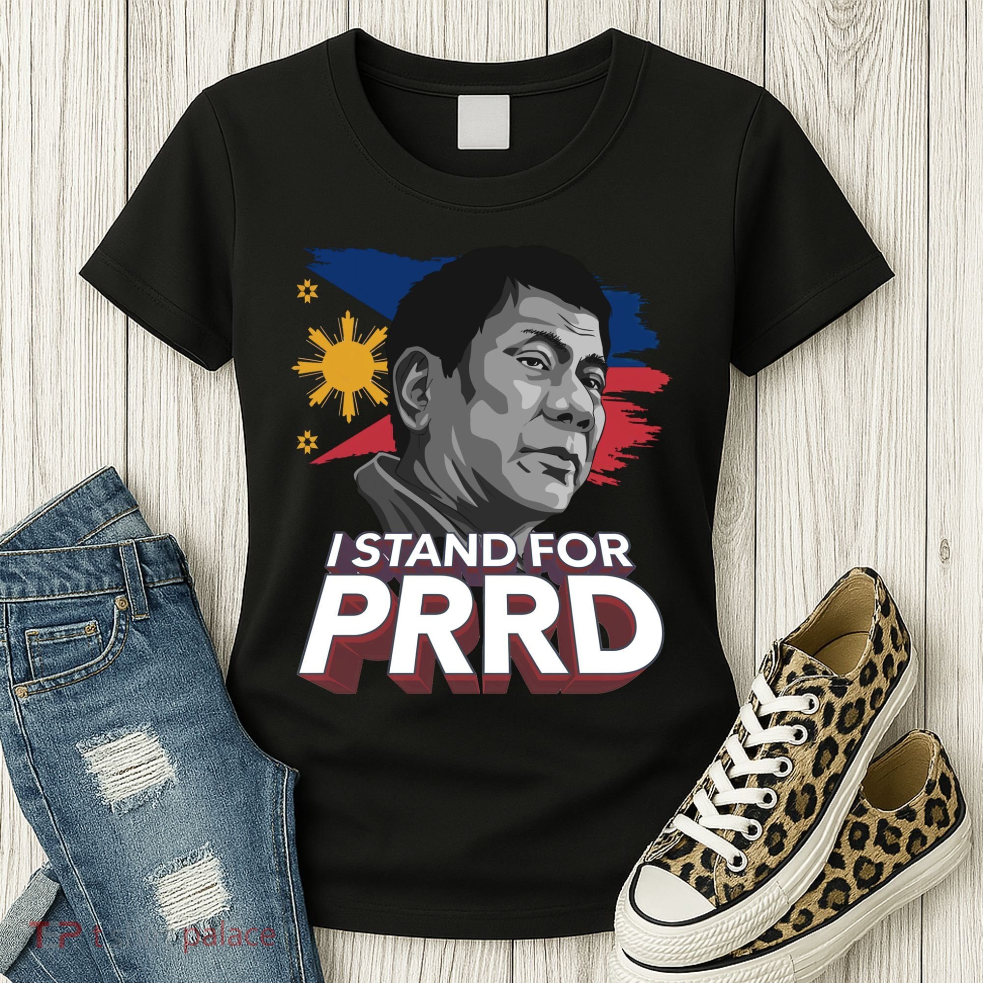 I Stand for PRRD Supporter Digong Duterte Philippine DU30 Women's T-Shirt