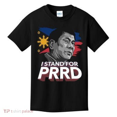 I Stand for PRRD Supporter Digong Duterte Philippine DU30 Kids T-Shirt