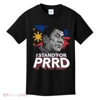I Stand for PRRD Supporter Digong Duterte Philippine DU30 Kids T-Shirt thumb 0