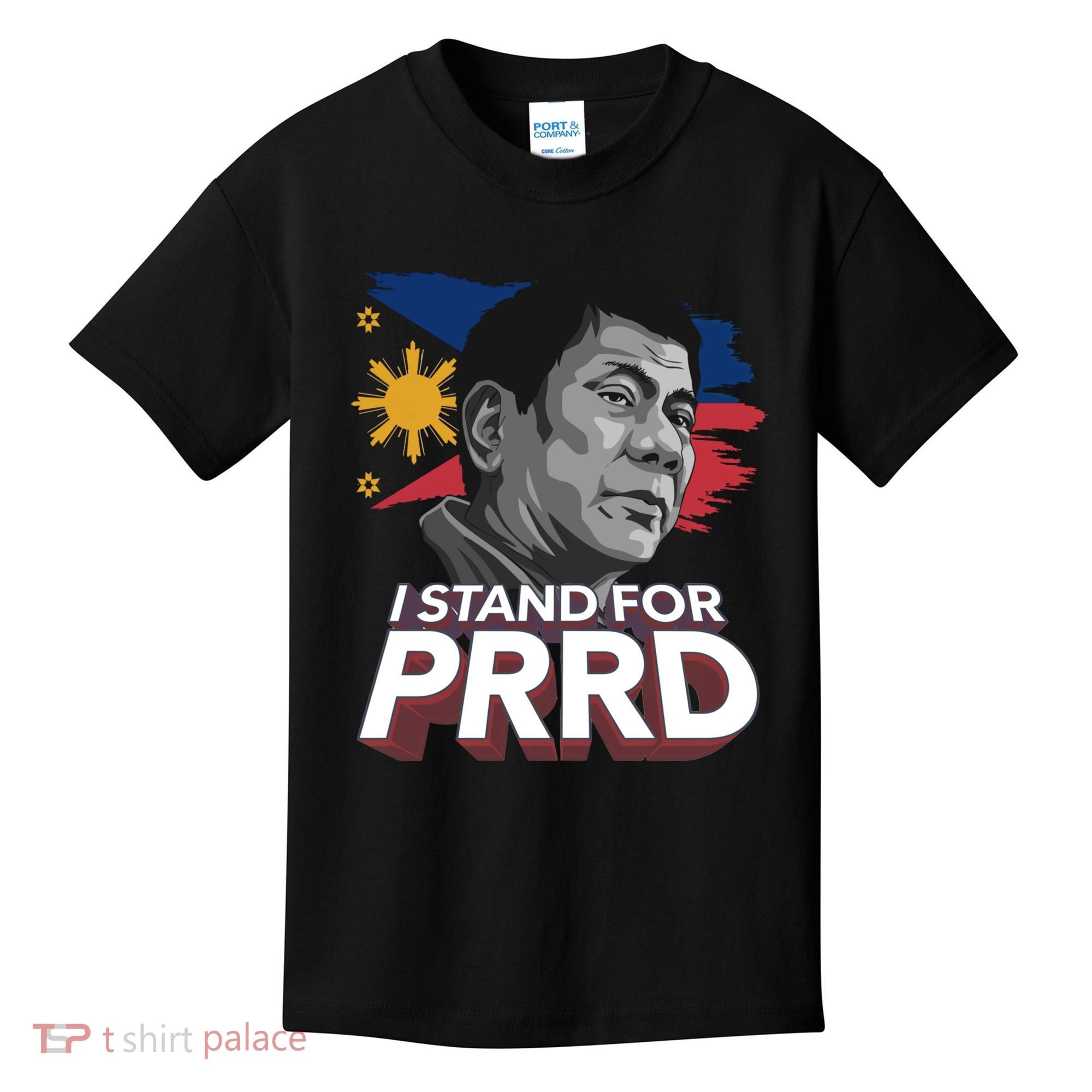 I Stand for PRRD Supporter Digong Duterte Philippine DU30 Kids T-Shirt